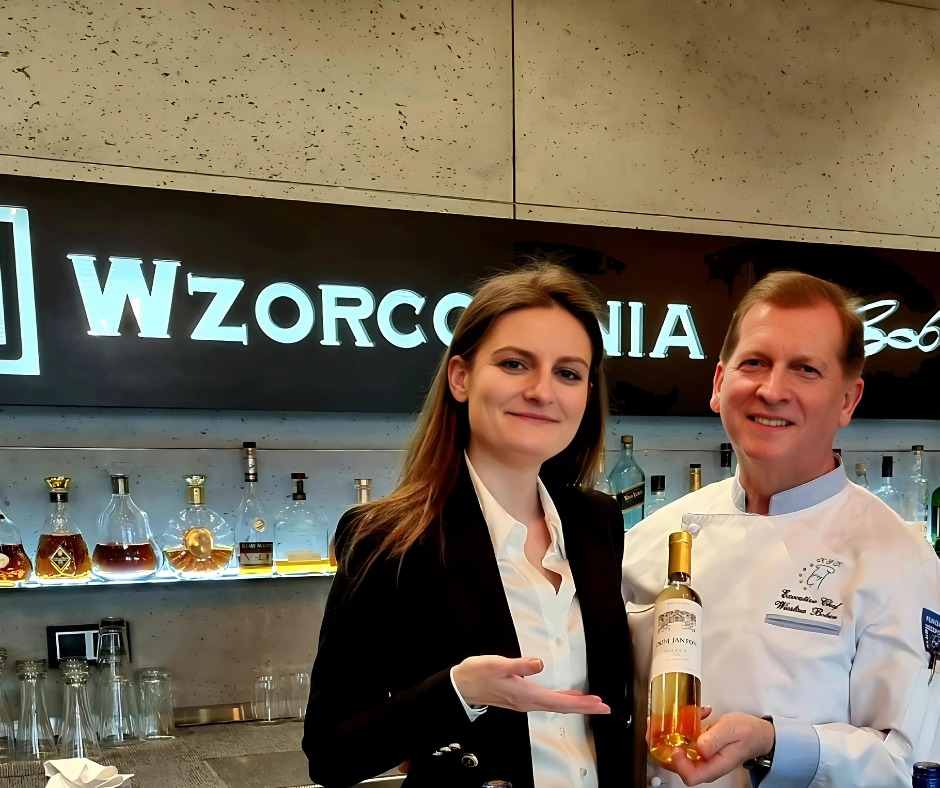 Beata Jantoń z Wiesławem Boberem